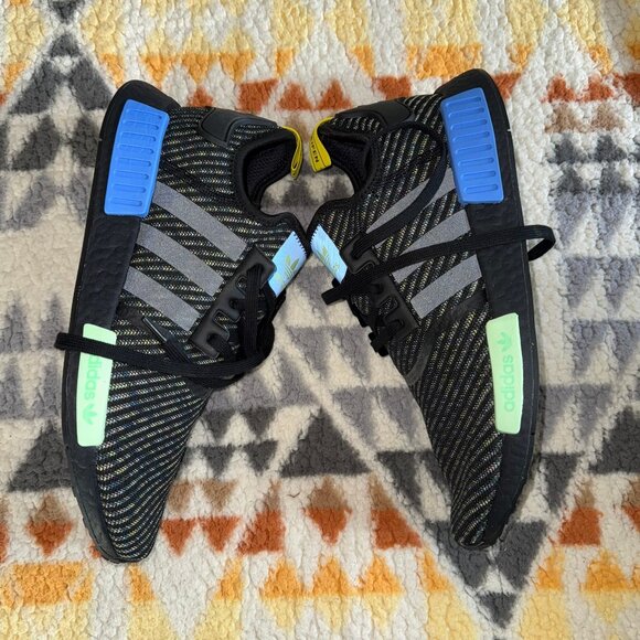 adidas NMD_R1 Black Multicolor - Picture 4 of 8